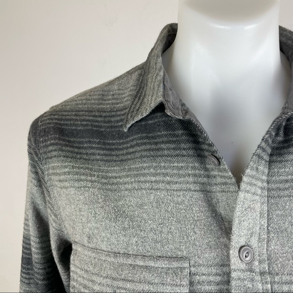 Madewell Grey Flannel Shirt, Men’s Small - Picture 7 of 12